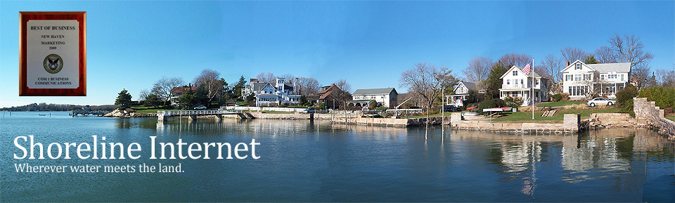 Shoreline Internet - Wherever water meets the land.