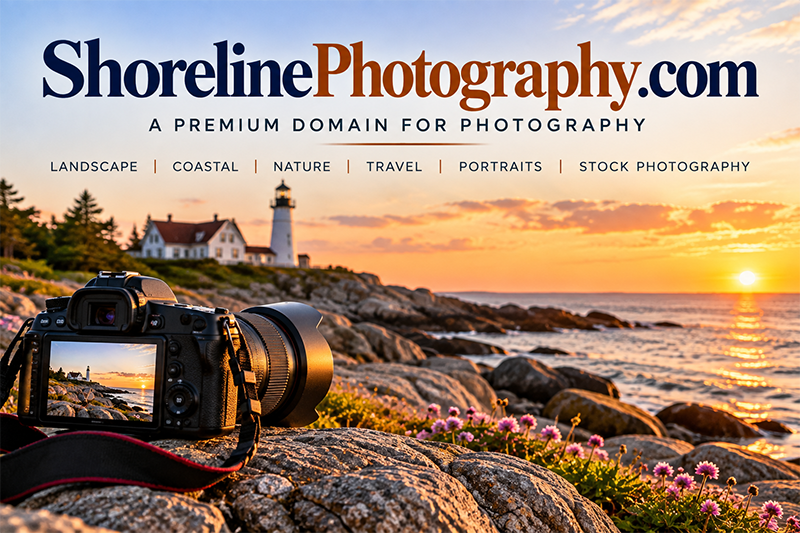 ShorelinePhotography.com premium photography domain