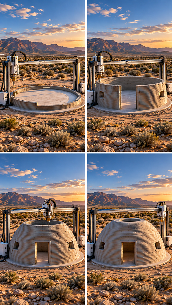 Kiva 3D Printing 4frames2